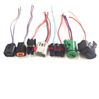 Lampu Led otomotif 2 3 4 Pin, Harness kawat soket lampu depan H4 Hb3 H7 H11 Hb4 H8 H3 H13 H16 harga murah