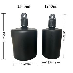 Botol Cairan Merkuri Plastik HDPE Berkualitas Baik 1250ml 2500ml, Tebal, Anti Bocor, Performa Stabil untuk Laboratorium - Product Image 5