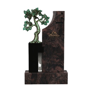 Precio al por mayor Granito Cementerio Cuaternario Maceta Lapida Para Pet Monument Grill - Product Image 1