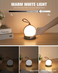 ไฟ LED แบบพกพาอเนกประสงค์แบบชาร์จไฟได้ผ่าน USB สำหรับทำงาน แขวนเต็นท์ และโคมไฟตั้งแคมป์ในสวน รุ่น WD-W11 แบบชาร์จไฟได้ - Product Image 5
