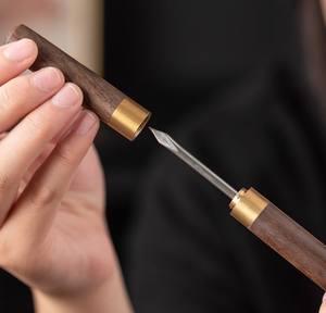 Accessoires de <span class=keywords><strong>thé</strong></span> en bois noir Poterie Six <span class=keywords><strong>Gentlemen</strong></span> Tea Ceremony Set - Product Image 2