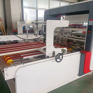 เครื่องทำกาวกล่องกระดาษลูกฟูกอัตโนมัติเครื่องทำกาวกล่องกระดาษลูกฟูก - Product Image 4