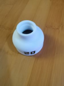 Pistolet de soudage <span class=keywords><strong>Tig</strong></span> pour WP9/20/17/18/26, kit de gobelet de buse d'alumine en céramique blanche 20 # - Product Image 5