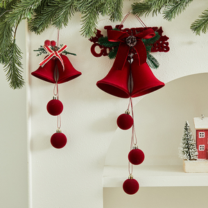 Adornos Navideños con Campanas y Lazos para Árboles y Decoración de Actividades en Tiendas - Product Image 4