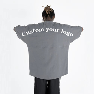 เสื้อยืดคอกลมคุณภาพสูง ผ้าฝ้ายหนา 100% ดีไซน์ทันสมัย สไตล์ลำลอง สำหรับผู้ชาย รับผลิตตามสั่ง ขายส่ง เสื้อยืดแขนสั้น - Product Image 2