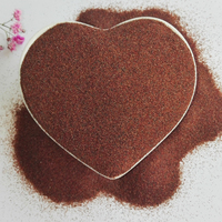 Sable de grenat rouge LM Red Rock 60/80/100 Mesh, abrasif jet d'eau tout-en-un pour métal, verre et pierre, faible teneur en poussière