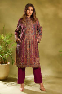 Premium Quality Kashmiri Phiren Traditional Embroidered Ethnic Kashmiri <b>Kurti</b> For Women Available At Export Price - Product Image 3