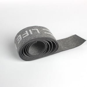 Good Quality Underwear Elastic Silicon Logo Printed <b>Webbing</b> Tape Logo Elastic Nylon <b>Webbing</b> Textile Accessories - Product Image 5