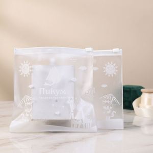ถุงซิปล็อค PVC กันความชื้นแบบรีไซเคิลได้ พิมพ์โลโก้ได้ตามต้องการ สำหรับบรรจุภัณฑ์เครื่องสำอาง เครื่องประดับ และแหวน - Product Image 2