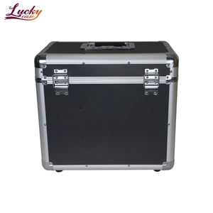 Чехол для беспроводного микрофона с 12 слотами и отделением для хранения на заказ алюминиевый корпус для портативной микрофонной системы и микрофонной аудиопередачи - Product Image 3