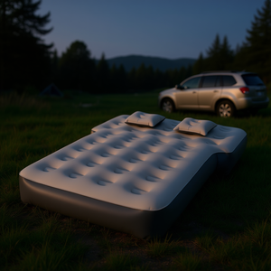 Matelas pneumatique de voiture Db, lit de voyage gonflable pour le camping, matelas de couchage portable avec pompe intégrée D0100X37INT - Product Image 2