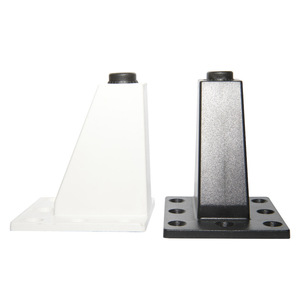Adjustable Slanted Cabinet <b>Legs</b> 8cm Black And White ABS Plastic Furniture <b>Leg</b> <b>For</b> Cabinet <b>Sofa</b> Coffee Table Minimalist Design - Product Image 1