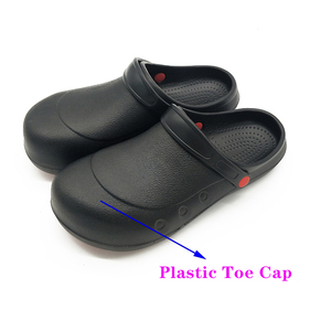 NUEVOS Zapatos de <span class=keywords><strong>Chef</strong></span> Resistentes al Aceite con Protección para los Dedos, Estilo Verano 2026, Zapatos de Trabajo para Cocina - Product Image 3