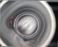 Système de détection et d'inspection de canettes en aluminium vides en ligne avec caméra industrielle et système de convoyage sous vide ECI