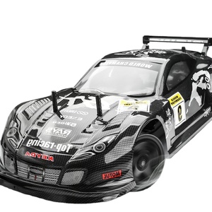 Coche RC de Derrape con Aceleración 1/10, Alta Velocidad 40km/h-70km/h, 2.4G, Eléctrico, Control <span class=keywords><strong>Remoto</strong></span>, Coche de Carreras, Modelo de Hobby para Niños - Product Image 1
