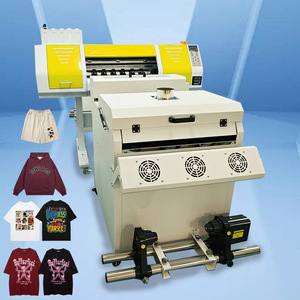 インクジェットプリンターXP600DTF Tシャツ60cm 2つのプリントヘッド多色昇華溶剤インクロールツーロール1年 - Product Image 1