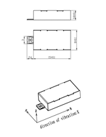 Maßgefertigter Schnell Reagierender 20x20x8mm Z-Achsen-Mikro-LRA-Linearmotor 130Hz für Smartwatches