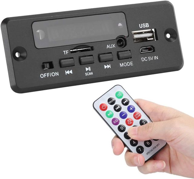 Aismartlink  Decoder Board  Audio Decoder Board   Digital Display Amplifier Player Module with Remote Control