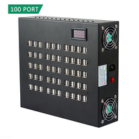 Station de charge USB multi-ports 22 40 60 80 100, adaptateur de chargeur mural USB multi-ports