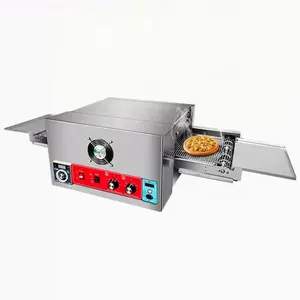 Kommerzieller 12.18/32 Zoll automatischer elektrischer Gas förderer Pizza ofen