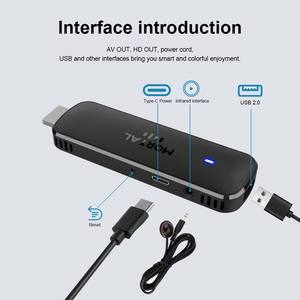Mortal Q8 Smart <span class=keywords><strong>TV</strong></span> Stick Android 14 Allwinner H313 Quad Core 2GB 4K 60fps WiFi 6 5.0 Télécommande vocale Lecteur multimédia en streaming - Product Image 3