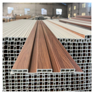 WPC Tường Nội Thất Ốp WPC lớn Tấm tường trang trí Gỗ nhựa composite tường Hội Đồng Quản Trị - Product Image 1