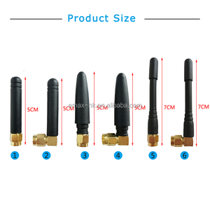 <span class=keywords><strong>433Mhz</strong></span> Lora ăng ten gấp keo dính RF kỹ thuật số Transmitter Receiver mô-đun ăng-ten Long Range 18dBi Gain SMA nam nối - Product Image 3