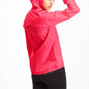 Chaqueta Transparente Femenina Personalizada Barata, Chaquetas Cortavientos para <span class=keywords><strong>Mujer</strong></span> de Alta Calidad Resistentes al Agua con Etiqueta Privada - Product Image 2