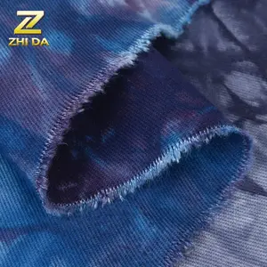 2020 new design low price beautiful tie dyed pure cotton bag fabric for sale