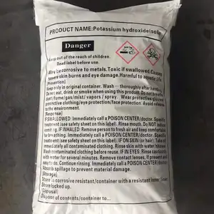 Chất lượng cao 90% min rắn Flake kali hydroxide/Ăn da potash/Koh