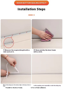 Dưới cùng của cửa niêm phong Dải cửa ra vào và cửa sổ niêm phong bài viết cách nhiệt gió thời tiết kính chắn gió băng dính - Product Image 4