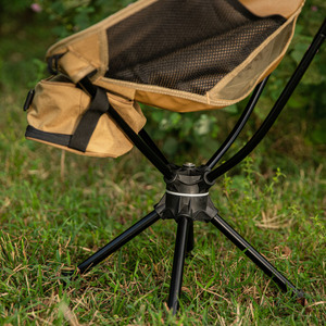 Chaise pliante portable Maik WD-C615 en aluminium moderne pour camping, pêche, atelier, extérieur, pique-nique - Product Image 3