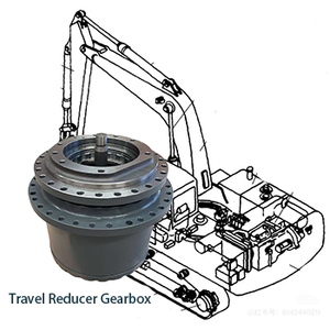 Riduttore del cambio di viaggio dell'azionamento finale dell'escavatore originale <span class=keywords><strong>Doosan</strong></span> DX300-9 i pezzi di ricambio principali - Product Image 1