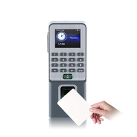 Sistema de control de acceso lector de código de barras Reconocimiento de control de acceso de huella dactilar de buena calidad con nuevo firmware