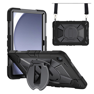 Housse de protection antichute pour tablette Samsung Galaxy Tab A9+/ A11 Plus 11 pouces, étui robuste avec bandoulière - Product Image 1