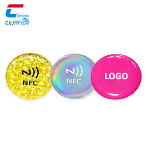 NFC NTAG 213 наклейка для iPhone iPad и Android Huawei Samsung Htc Xiaomi Встроенная - Product Image 1