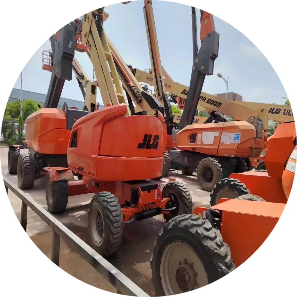 Used JLG Genie Outstanding Aerial Work Platform Leasing Company Middle East boom lifts telescope platforms