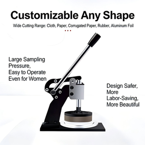 Muestreador Circular Manual Xibowen - Cortador <span class=keywords><strong>de</strong></span> Precisión <span class=keywords><strong>de</strong></span> 100 cm² para Pruebas <span class=keywords><strong>de</strong></span> Peso <span class=keywords><strong>de</strong></span> Papel, Textiles, Telas y Películas - Product Image 5