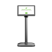 Poteau de caisse enregistreuse affichage client pour affichage des prix de billetterie