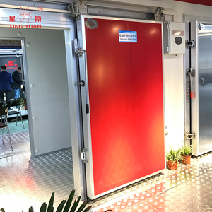 Porte de chambre froide isolée de 4 'étanche à l'air avec paire de résistances/porte coulissante de garde-corps en aluminium pour chambre froide - Product Image 6