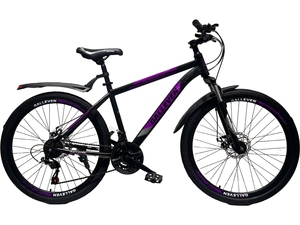 Vente en gros 24/26 vélo de montagne léger 21 vitesses cadre en acier vélo de montagne à suspension complète pour adulte - Product Image 5