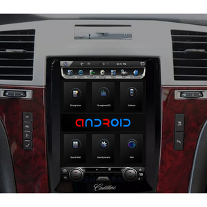 Lettore Video di navigazione GPS per auto Android 11 per Cadillac Escalade 2007 - 2014 unità principale Stereo 6G 128GB Tesla Style Carplay Radio - Product Image 3