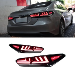 Kit carrosserie avec feux arrière LED, feux stop et spoiler arrière pour Toyota Camry 2018-2022, accessoires auto - Product Image 2