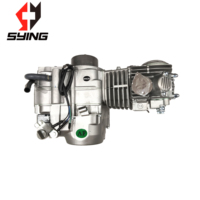 YX 140cc manuel électrique démarrage à 4 vitesses moteur PIT vélo DIRT BIKE cerf-volant démarrage embrayage manuel N1234 420 16T couleur naturelle