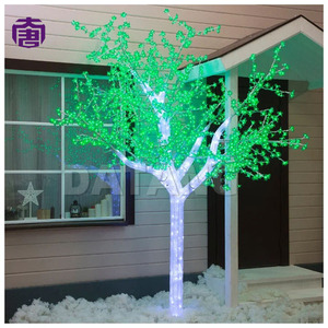 Guirlande lumineuse LED en PVC étanche pour extérieur, idéale pour la décoration de jardins, parcs, places, mariages et festivals - En vente - Product Image 3