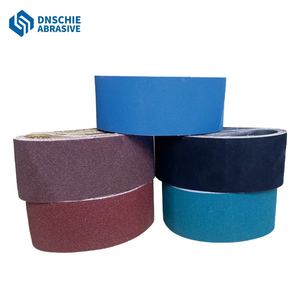 Meistverkaufte Fabrikware 200*750mm Zylindrisches Schleifband Aluminiumoxid P40-320 Hocheffizient für Holz/Metall-Politur - Product Image 4