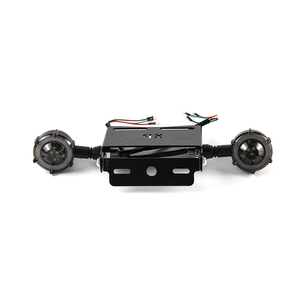 Soporte <span class=keywords><strong>para</strong></span> Placa de Matrícula de Motocicleta, Compatible con Porta Patente Rebatible Bajaj Rouser Ns 200, 160, 135, 125. - Product Image 4