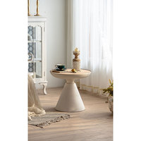 Table basse de salon en métal et MDF au design simple et élégant, vente en gros