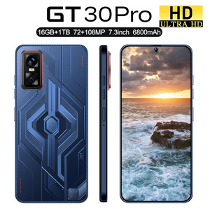 Teléfono Inteligente 2025 Original GT30 Pro 5G LTE, 16GB+1TB, 7.3'', Deca Core, 108MP, LED 4K, 120Hz, Snapdragon Serie 800, Android 15 - Product Image 1