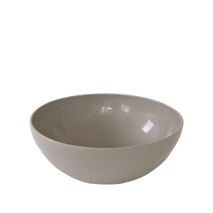 Tazón para Servir Ensaladas Gaia Piu, Libre de BPA, de Polipropileno, 210x210x80mm, Color Taupe, para Fiestas - Product Image 1